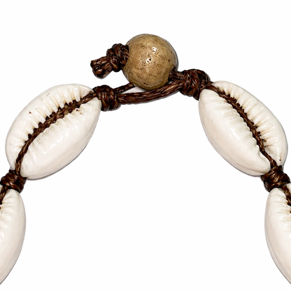 Good Karma Cowrie Shell Choker Necklace – Handmade Island Jewelry