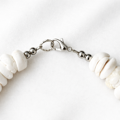 20 inch Genuine Conus Raw Puka Shell Necklace