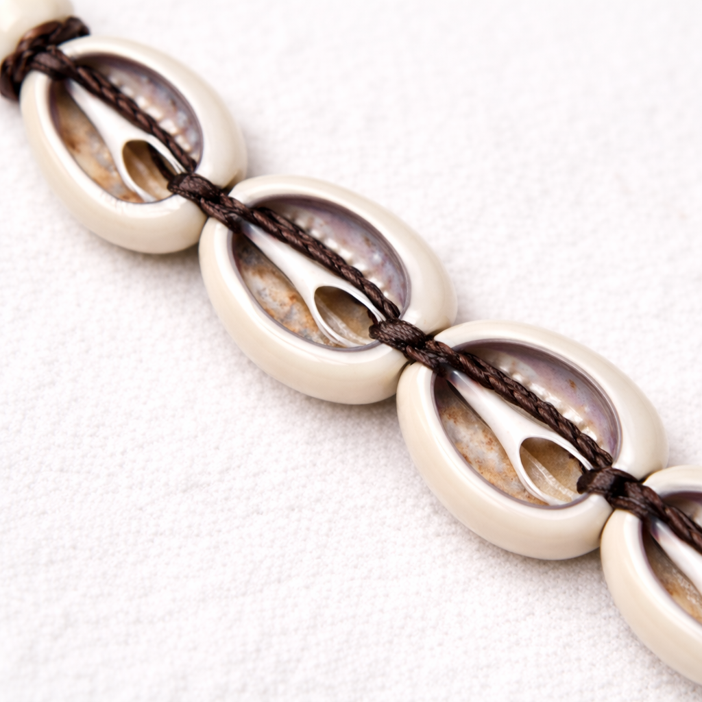 Good Karma Cowrie Shell Choker Necklace – Handmade Island Jewelry