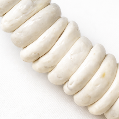 20 inch Genuine Conus Raw Puka Shell Necklace