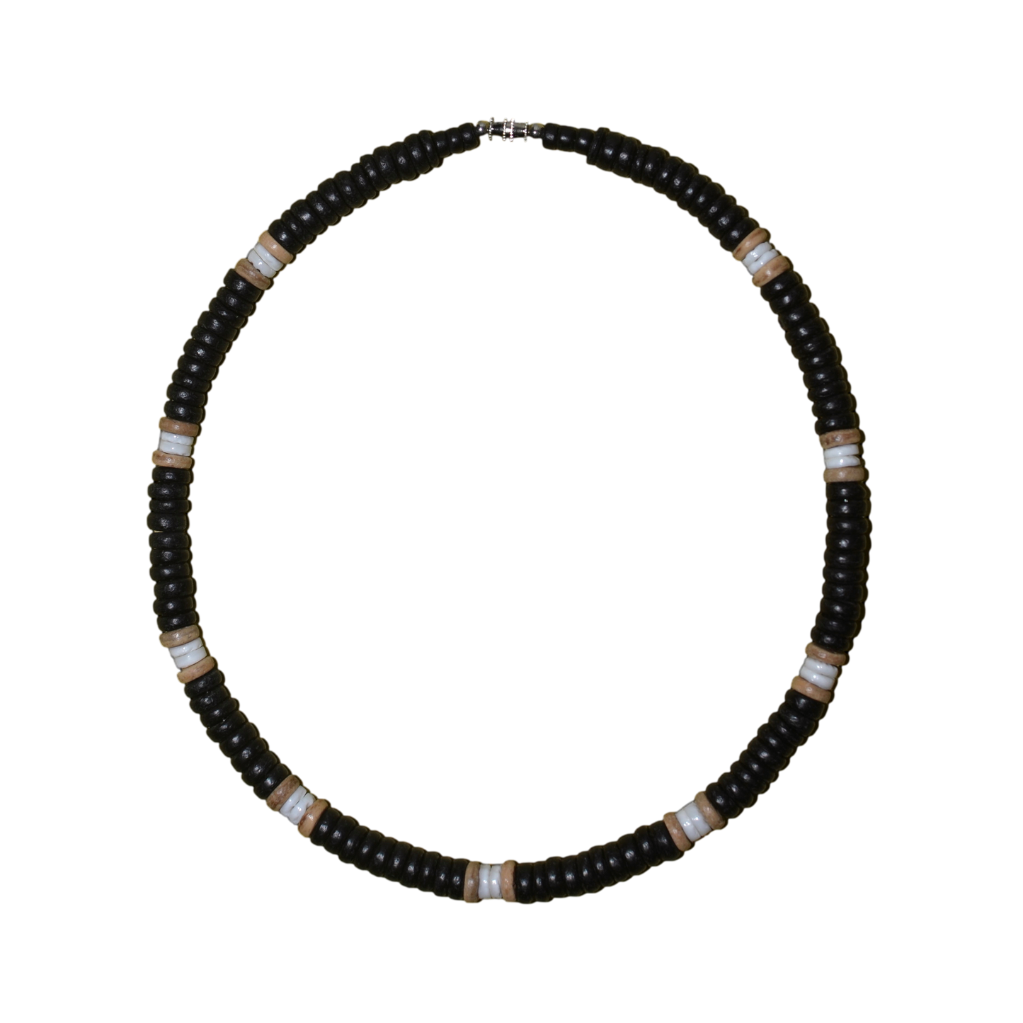 Native Treasure - 8mm Black Coco Bead Necklace